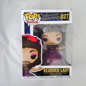 : The greatest showman Bearded Lady # 827  Funko Pop vinyl  figure